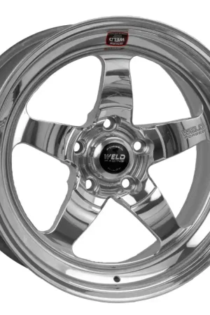 Weld S71 17x10 / 5x4.5 BP / 7.4in. BS Polished Wheel (Low Pad) - Non-Beadlock | Graveyard Performance One Day Deal