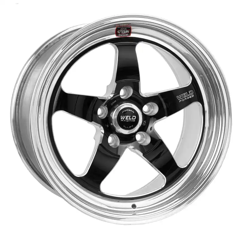 Weld S71 18x9 / 5x4.5 BP / 5.7in. BS Black Wheel (Medium Pad) - Non-Beadlock | Graveyard Performance Markdown