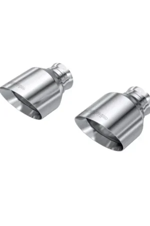 MBRP 15-23 Dodge Charger 5.7L/6.2L/6.4L T304 3in ID / 5in OD Out / 8in Length Angle Cut SS Tip | Graveyard Performance High Quality