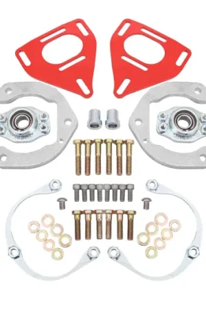 BMR 16-24 Chevy Camaro Caster Camber Plates - Red | Graveyard Performance Grab Now