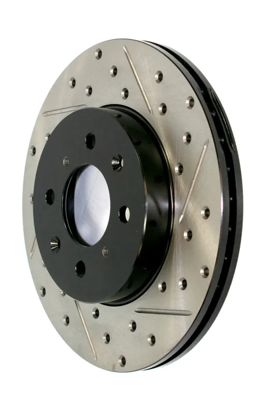While Supplies Last StopTech 2017-2019 Acura ILX Slotted & Drilled Front Right Rotor | Graveyard Performance
