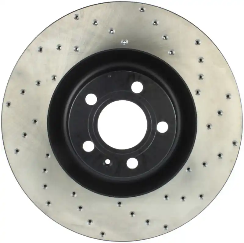 StopTech 04-09 Audi S4 Drilled Left Front Rotor | Graveyard Performance Money Back Guarantee