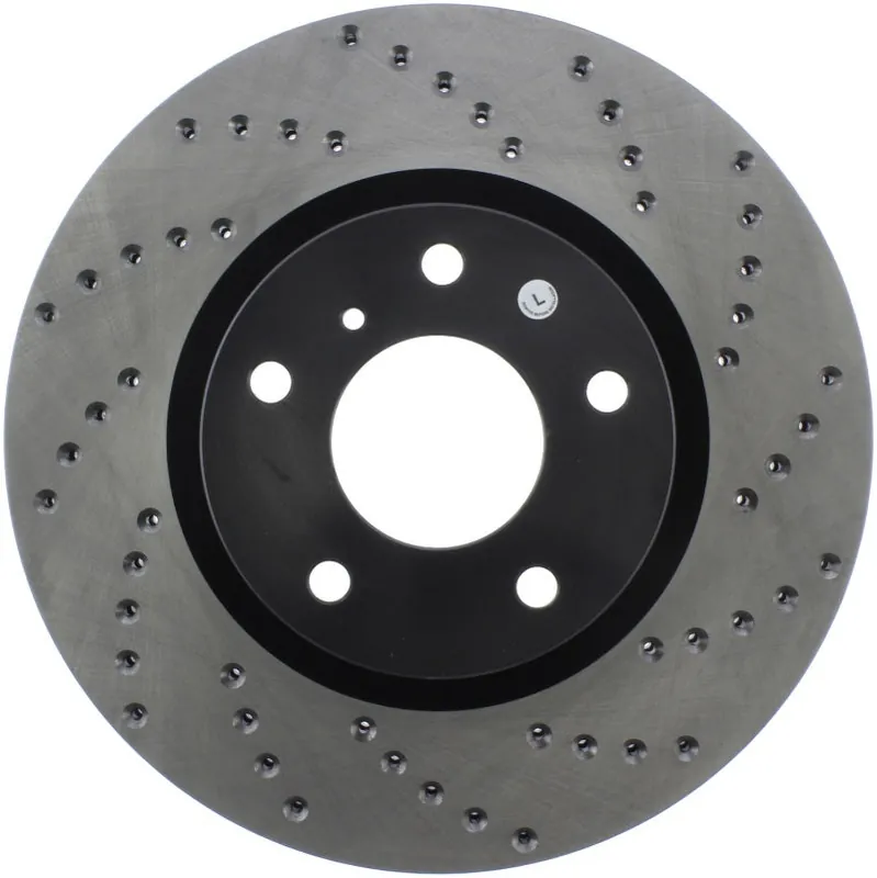 StopTech 8/02-03 Infiniti G35 Drilled Left Front Rotor | Graveyard Performance Best Price