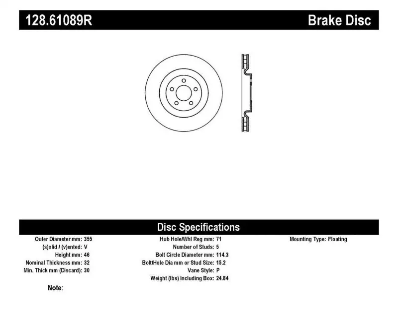 Save Now StopTech Drilled Sport Brake Rotor | Graveyard Performance