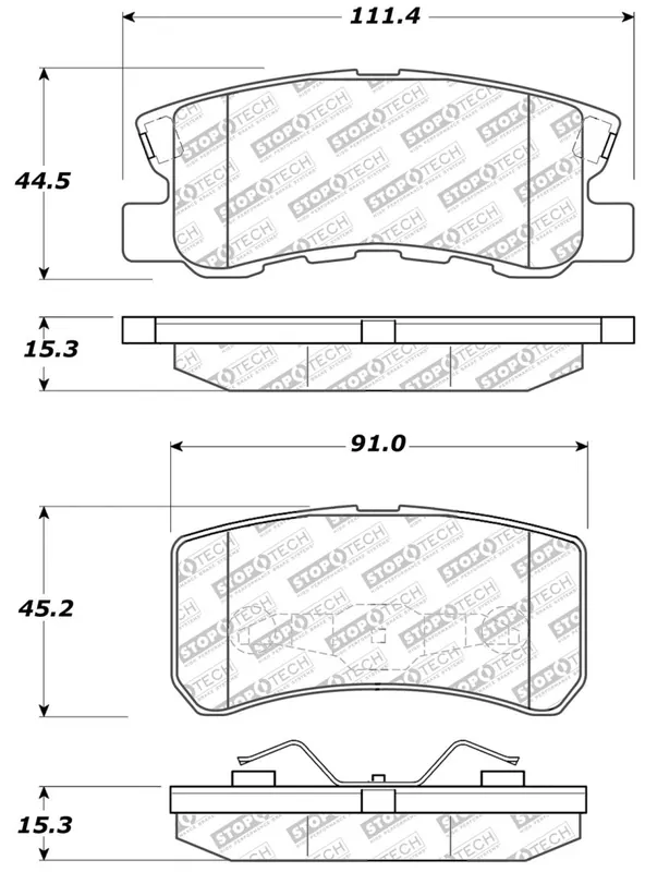 StopTech Street Select Brake Pads - Front | Graveyard Performance Deal