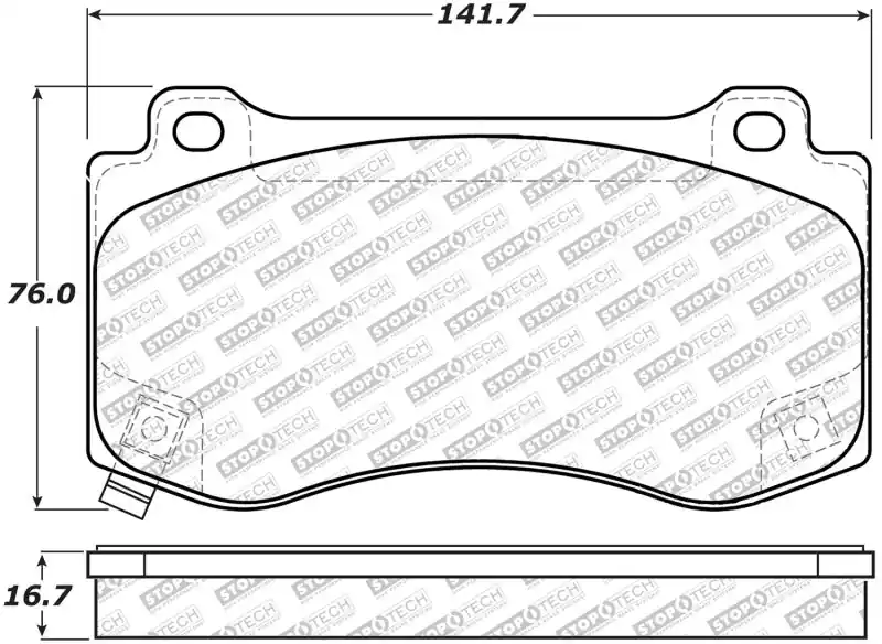 StopTech Street Select Brake Pads - Rear | Graveyard Performance Cheap