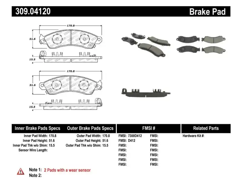 Exclusive StopTech Performance Brake Pads | Graveyard Performance