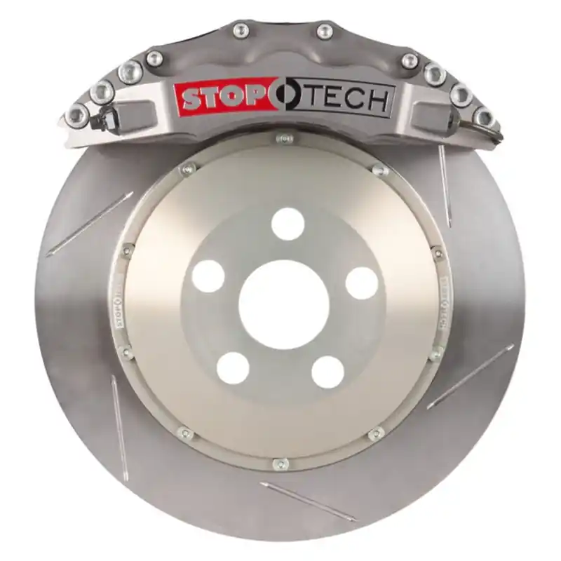 StopTech BBK 10-6/11 Audi S4 / 08-11 S5 Front Trophy ST-60 Calipers 380x32 Slotted Rotors | Graveyard Performance Trusted Brand